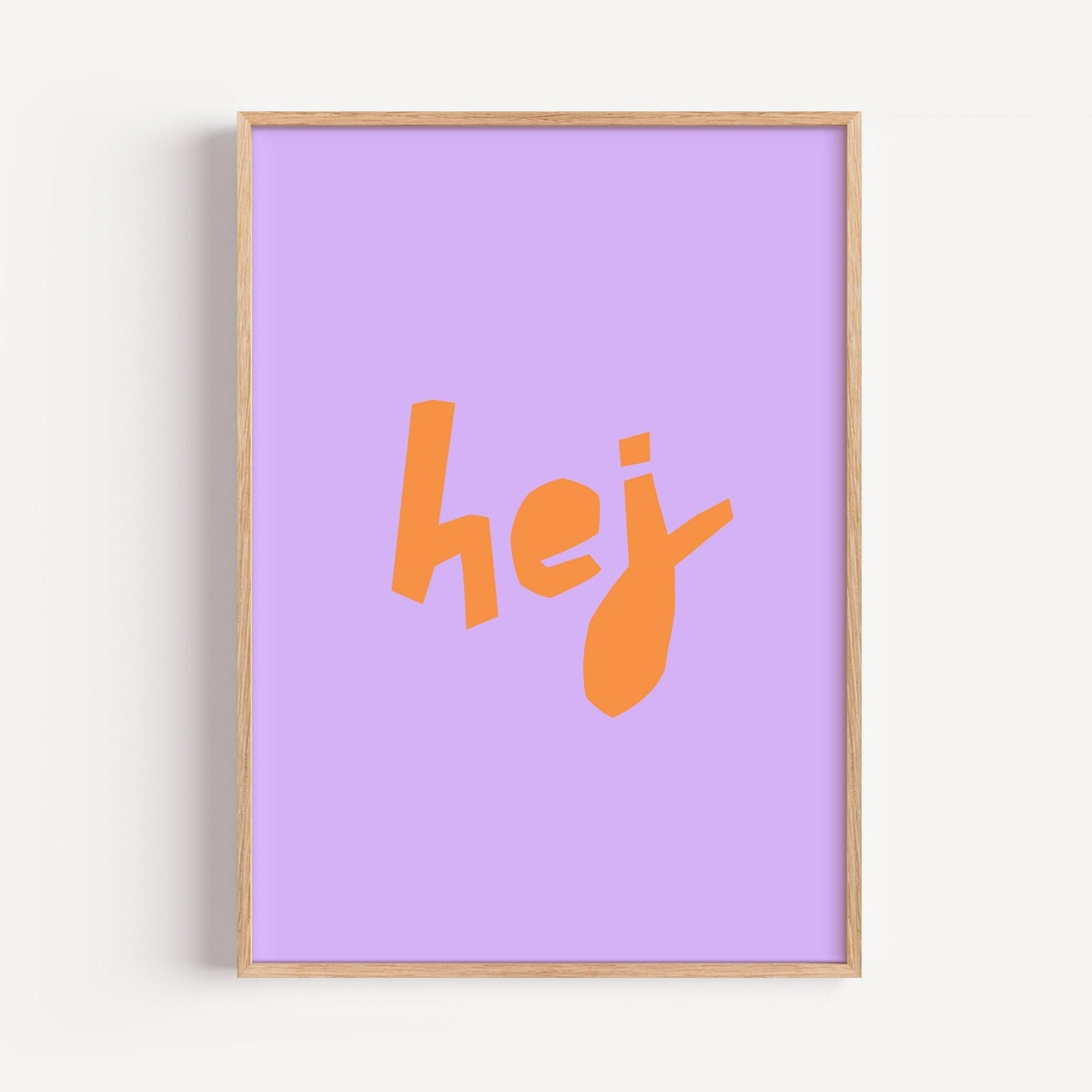 hej Poster