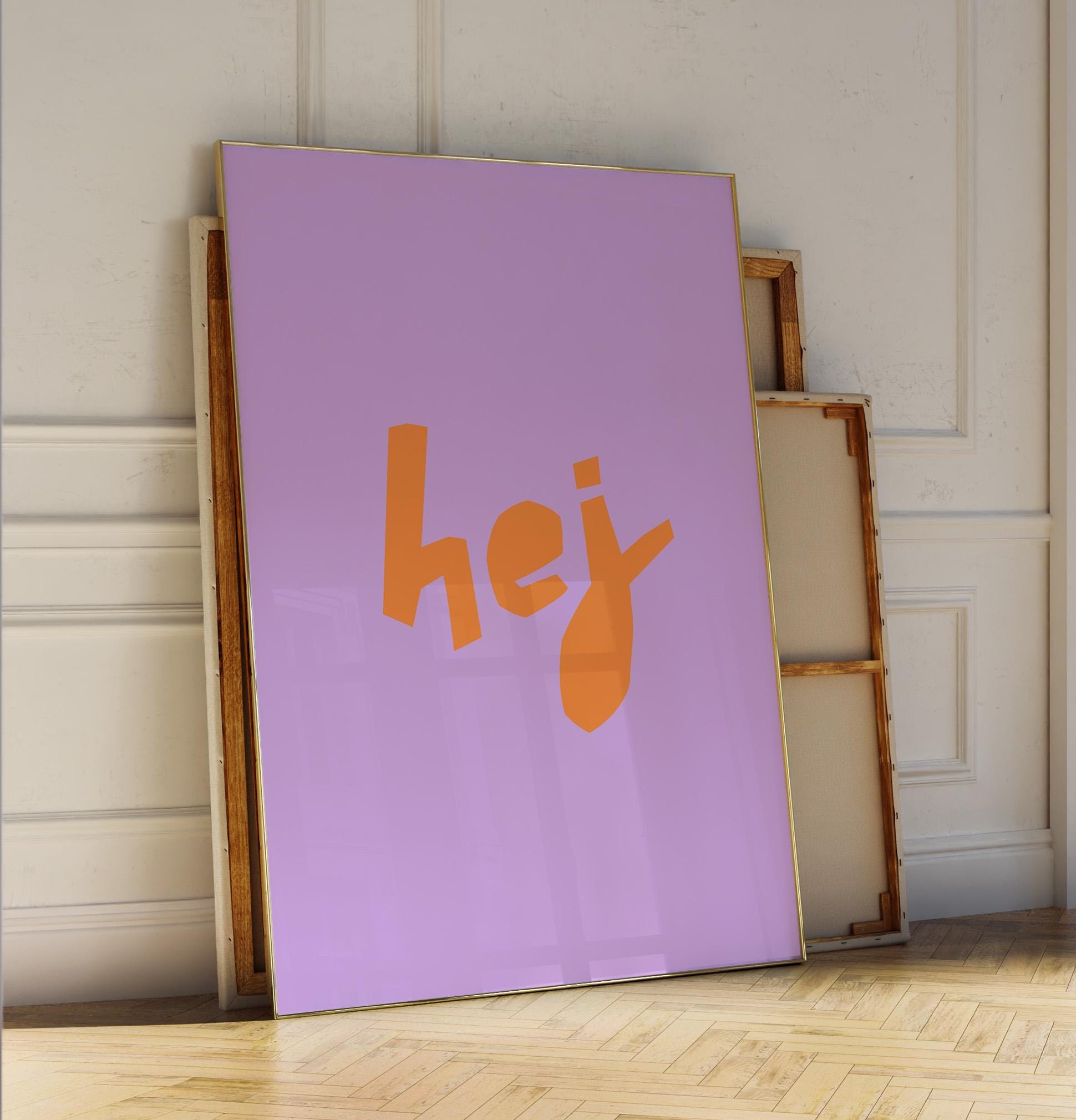 hej Poster