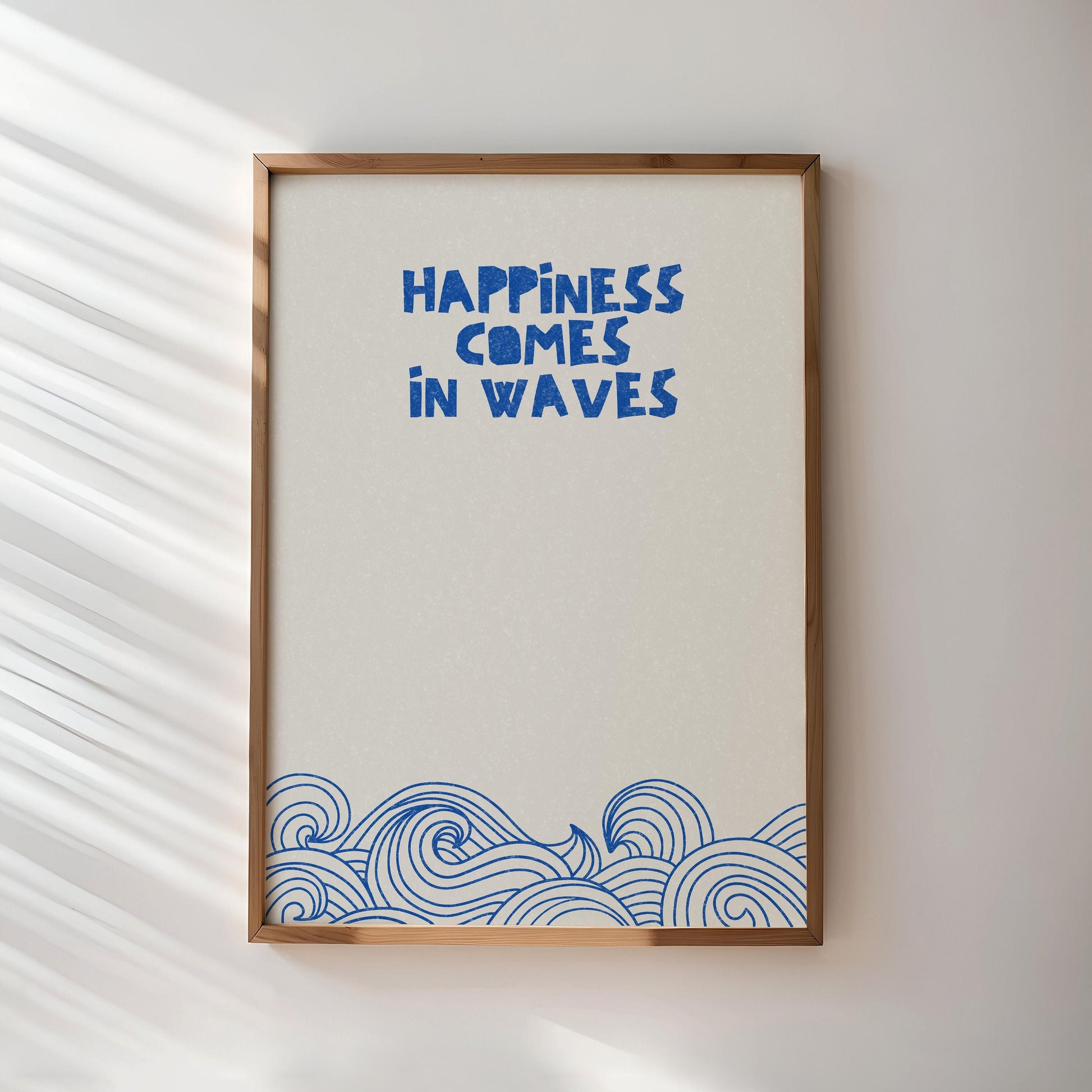 Happy Waves Poster