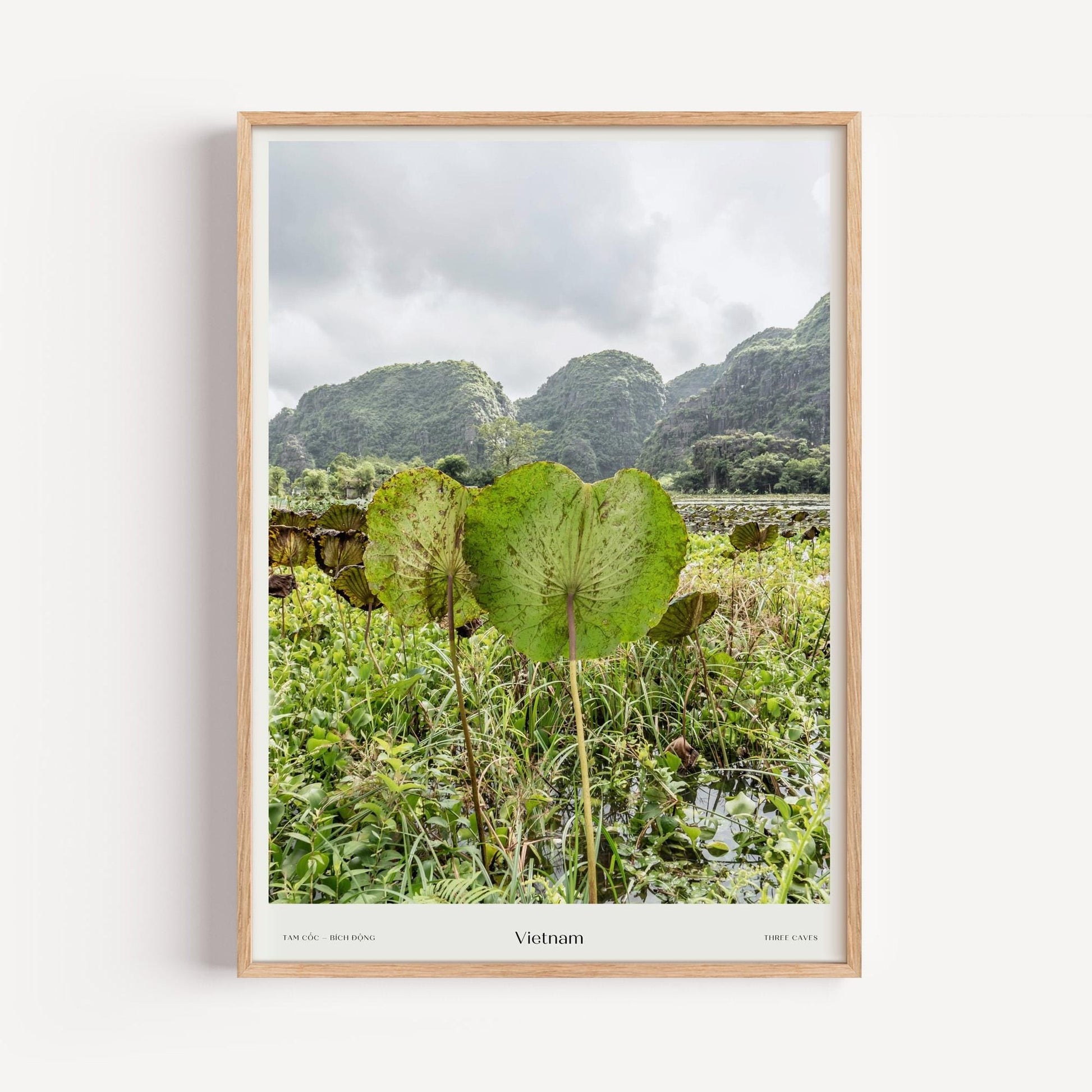 Limestone Three Caves Poster