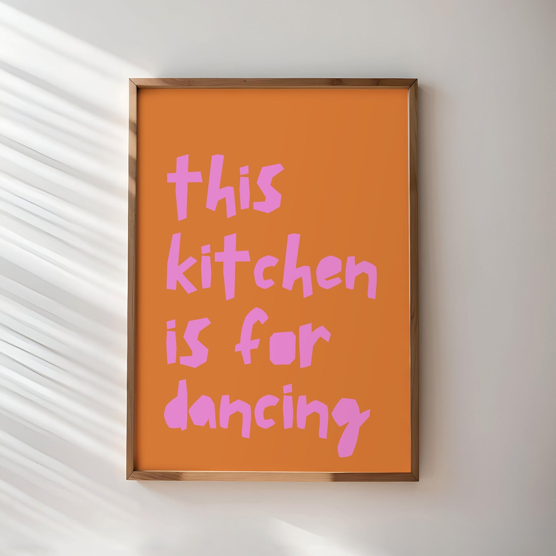 Kitchen Dancing Poster