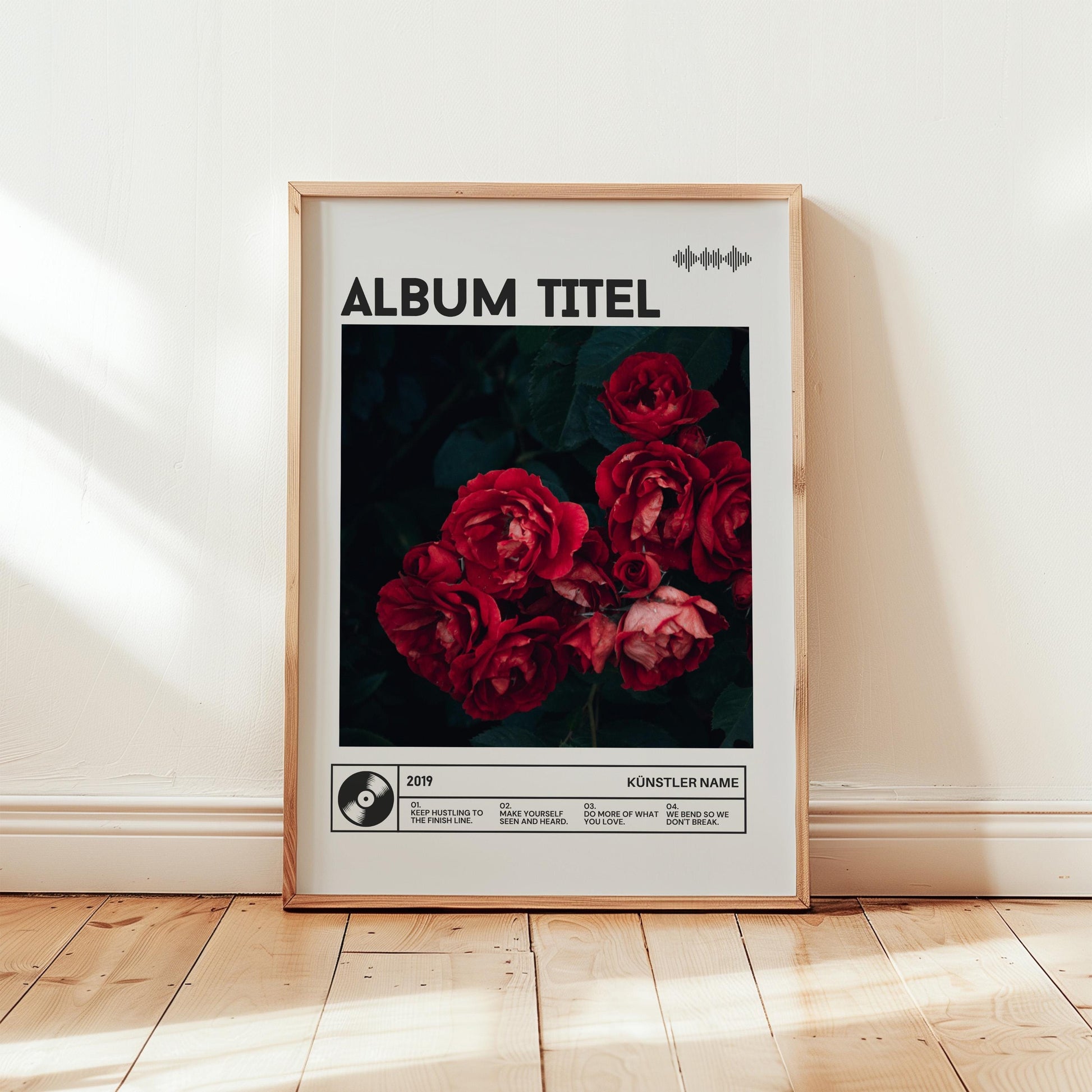 Personalized Music Album Poster | Personalized Album Design, Personal Gift, Custom Album Cover Print, Wedding Gift