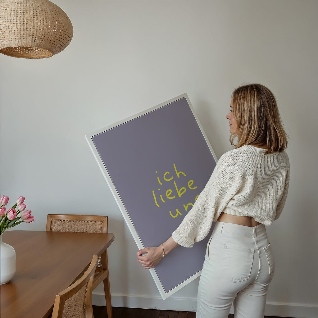 ICH LIEBE UNS POSTER