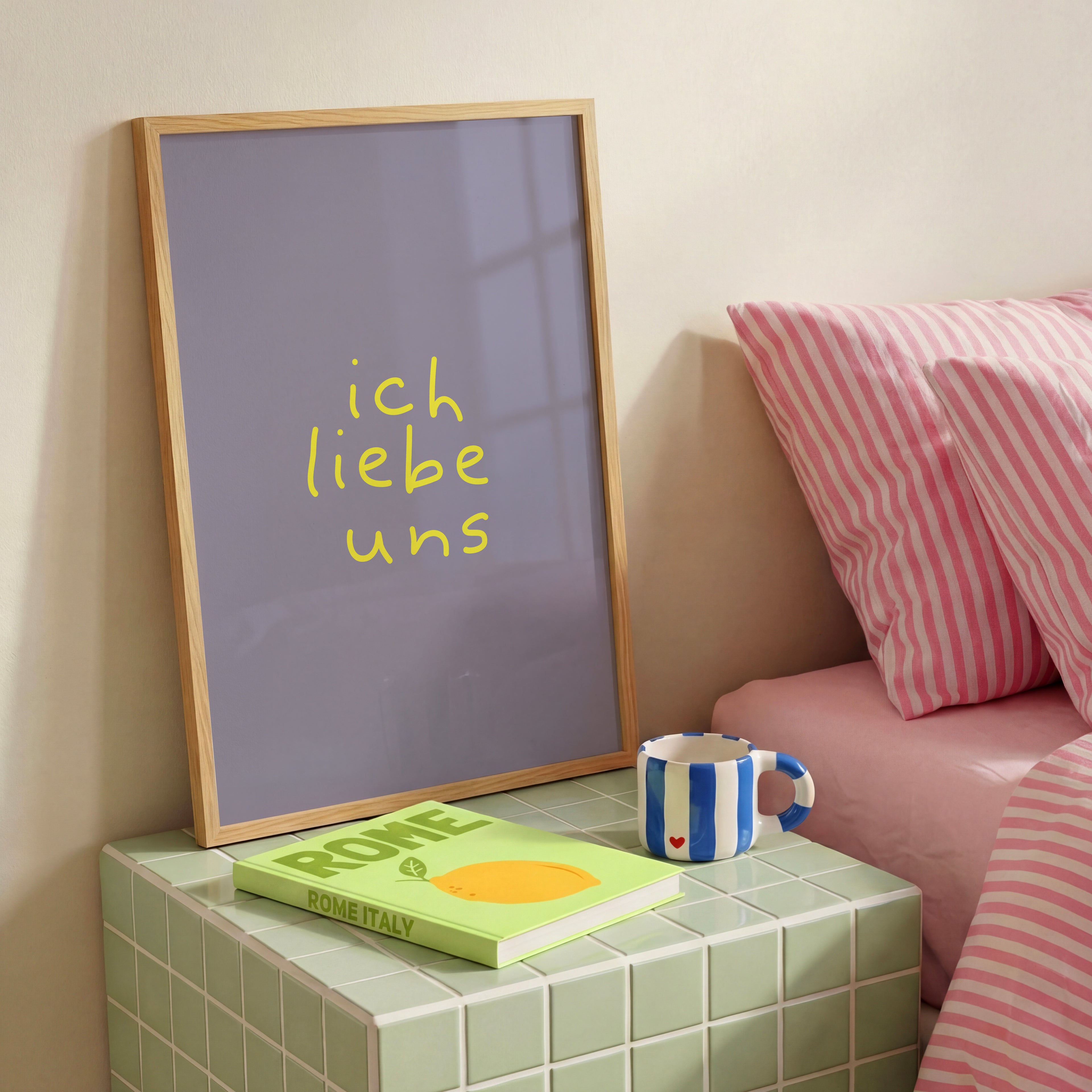 ICH LIEBE UNS POSTER