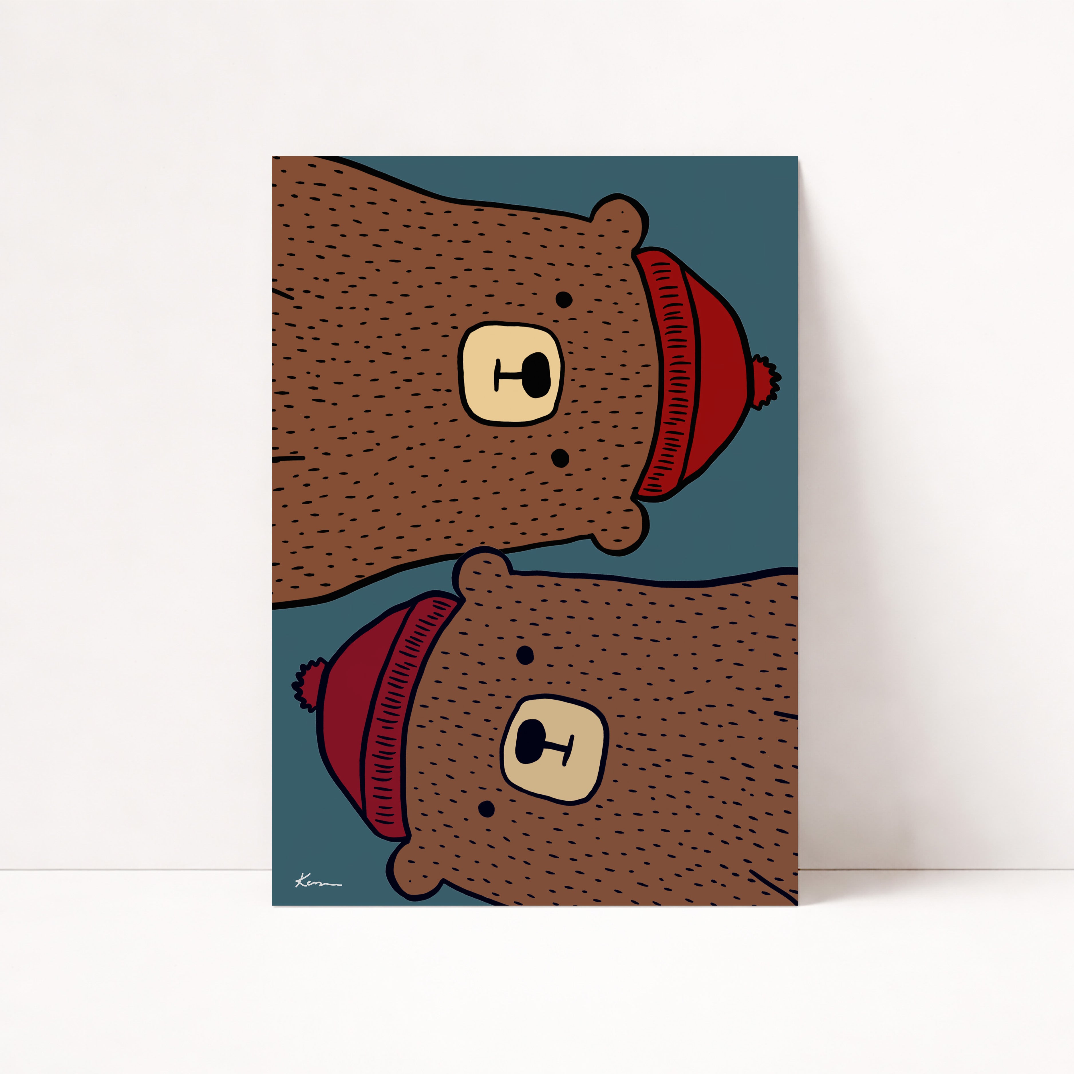 BÄREN DUO POSTER