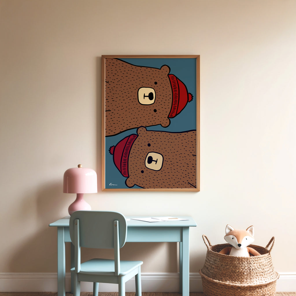 BÄREN DUO POSTER