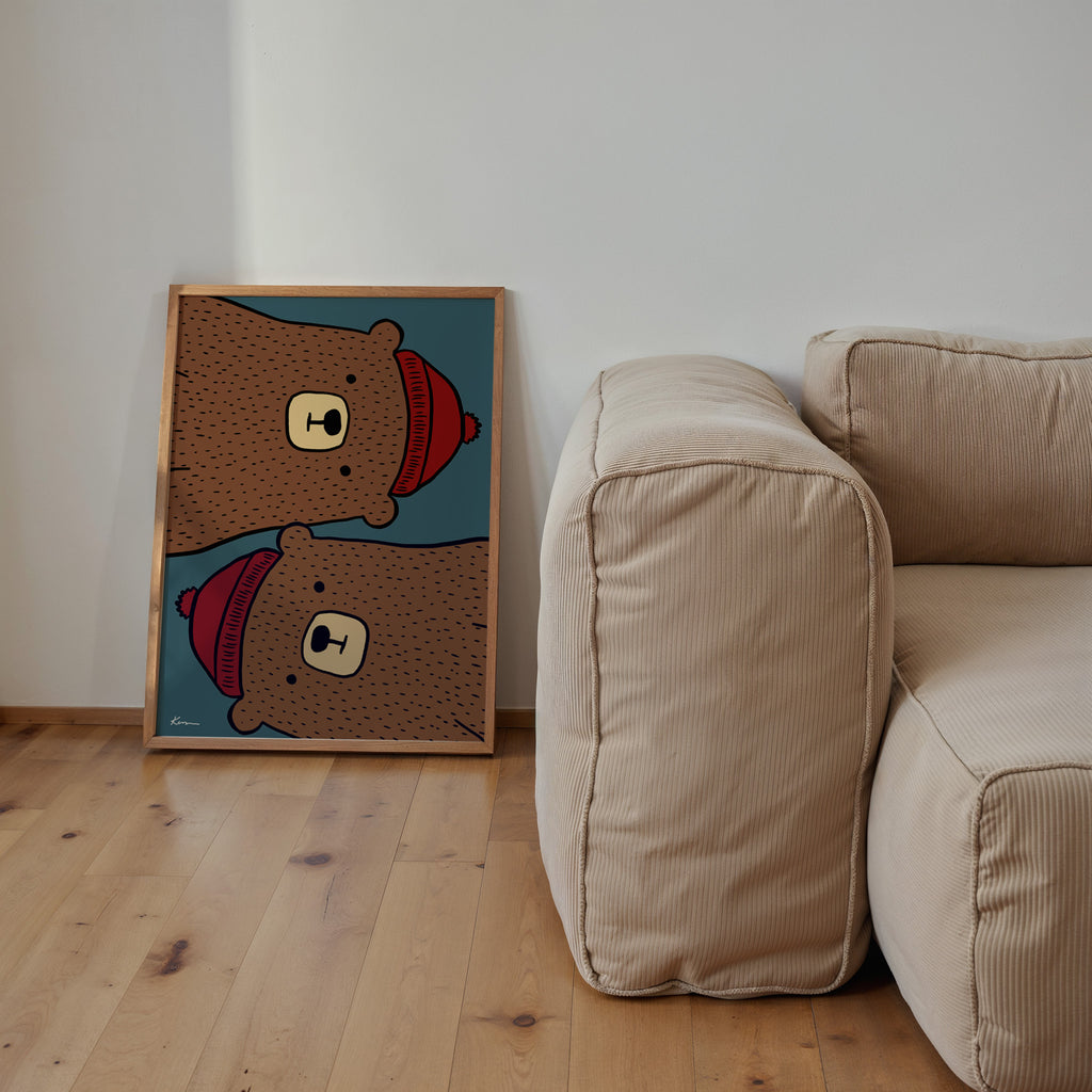 BÄREN DUO POSTER