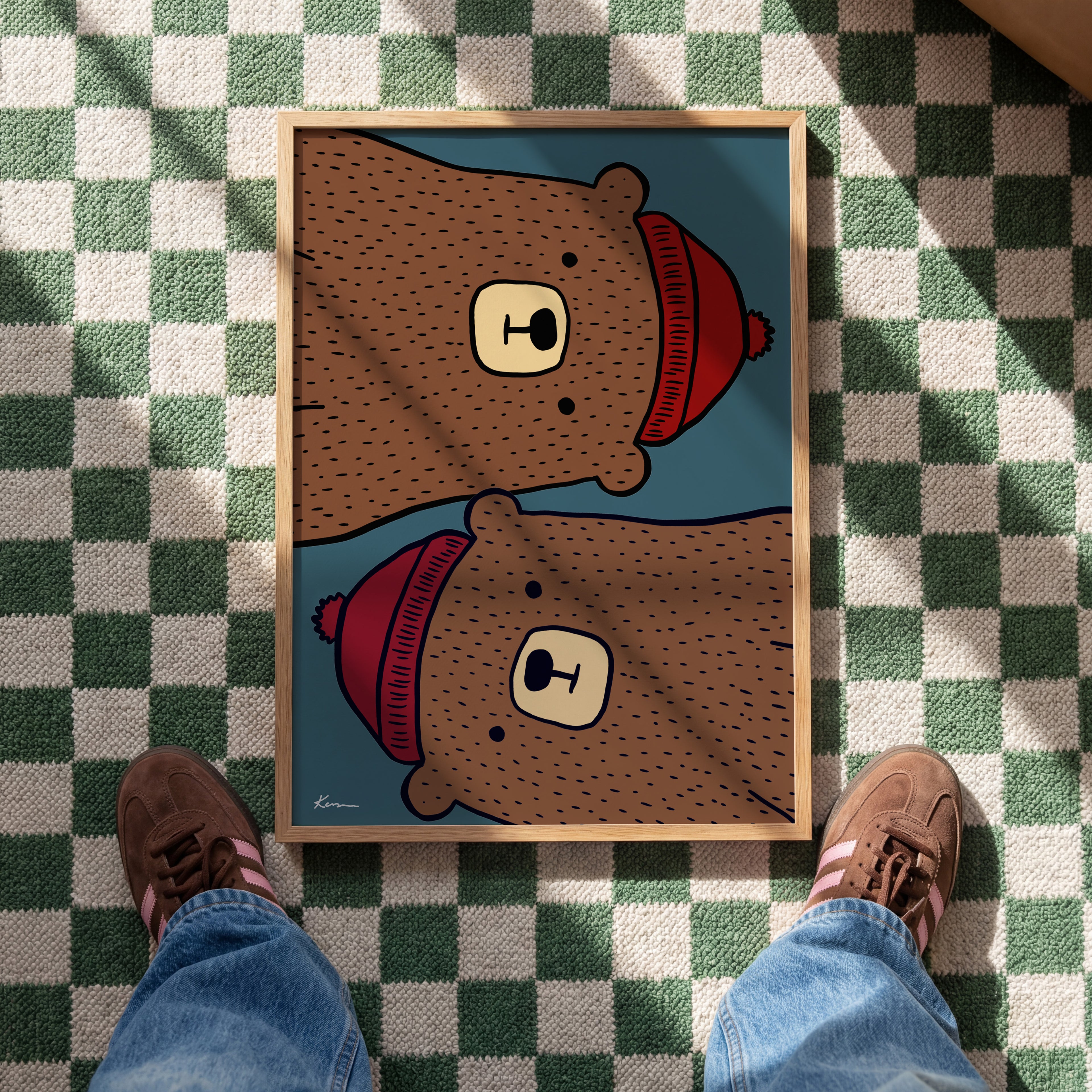 BÄREN DUO POSTER