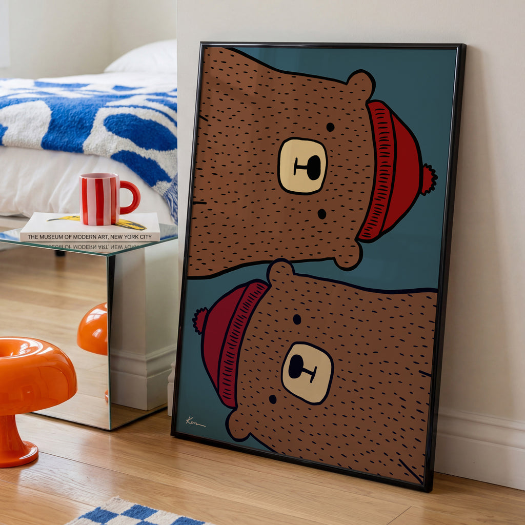 BÄREN DUO POSTER