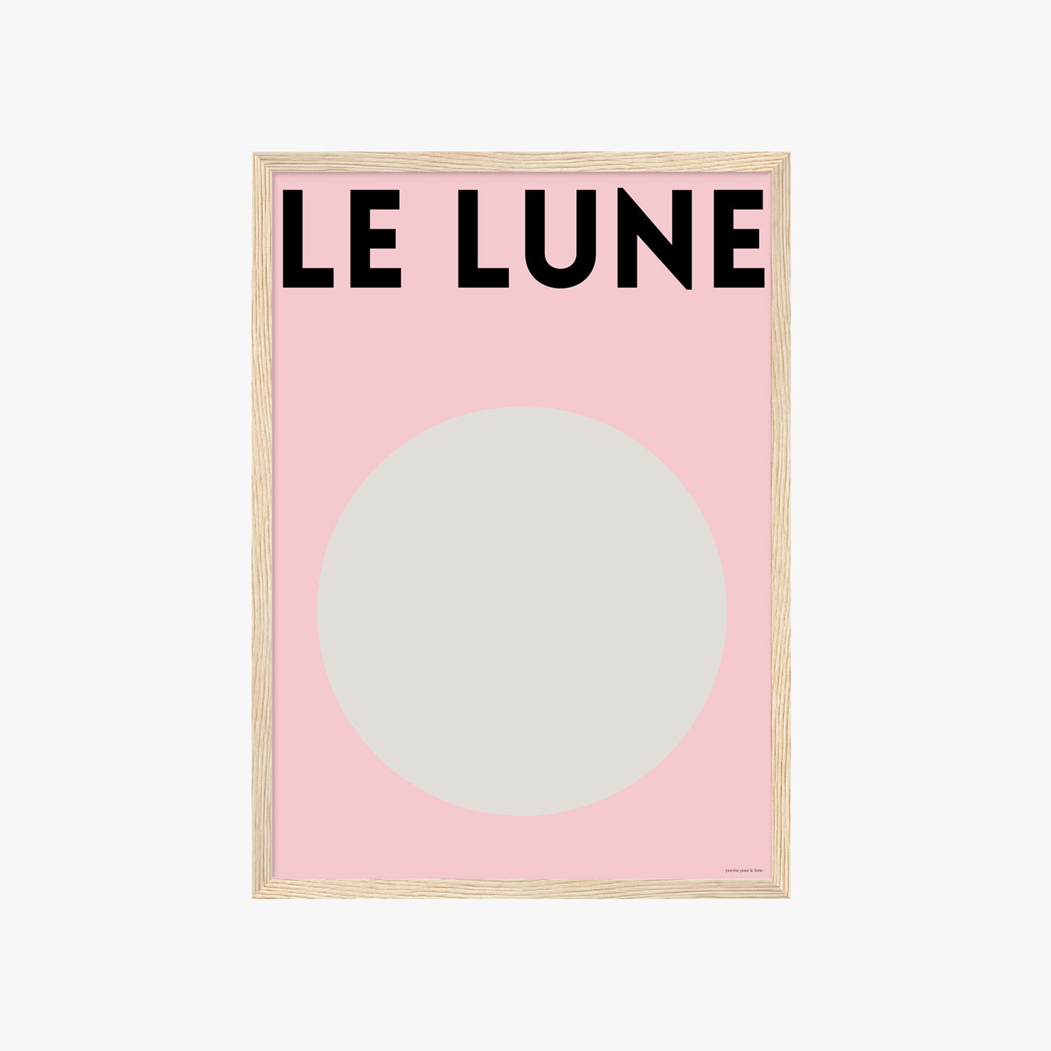 Minimalistisches Le Lune Poster mit abstraktem Mondmotiv in sanften Rosatönen
Modernes Mond Poster im skandinavischen Stil für stilvolle Wohnräume
Ästhetisches Moon Wall Art Poster mit minimalistischer Typografie und softem Design
Abstraktes Le Lune Wandbild mit grafischem Mondkreis und modernem Interior Look
Skandinavisches Poster mit Mondmotiv und rosa Hintergrund für modernes Wohnzimmer