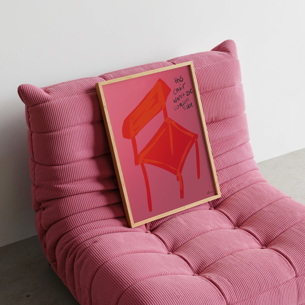 RED CHAIR POSTER