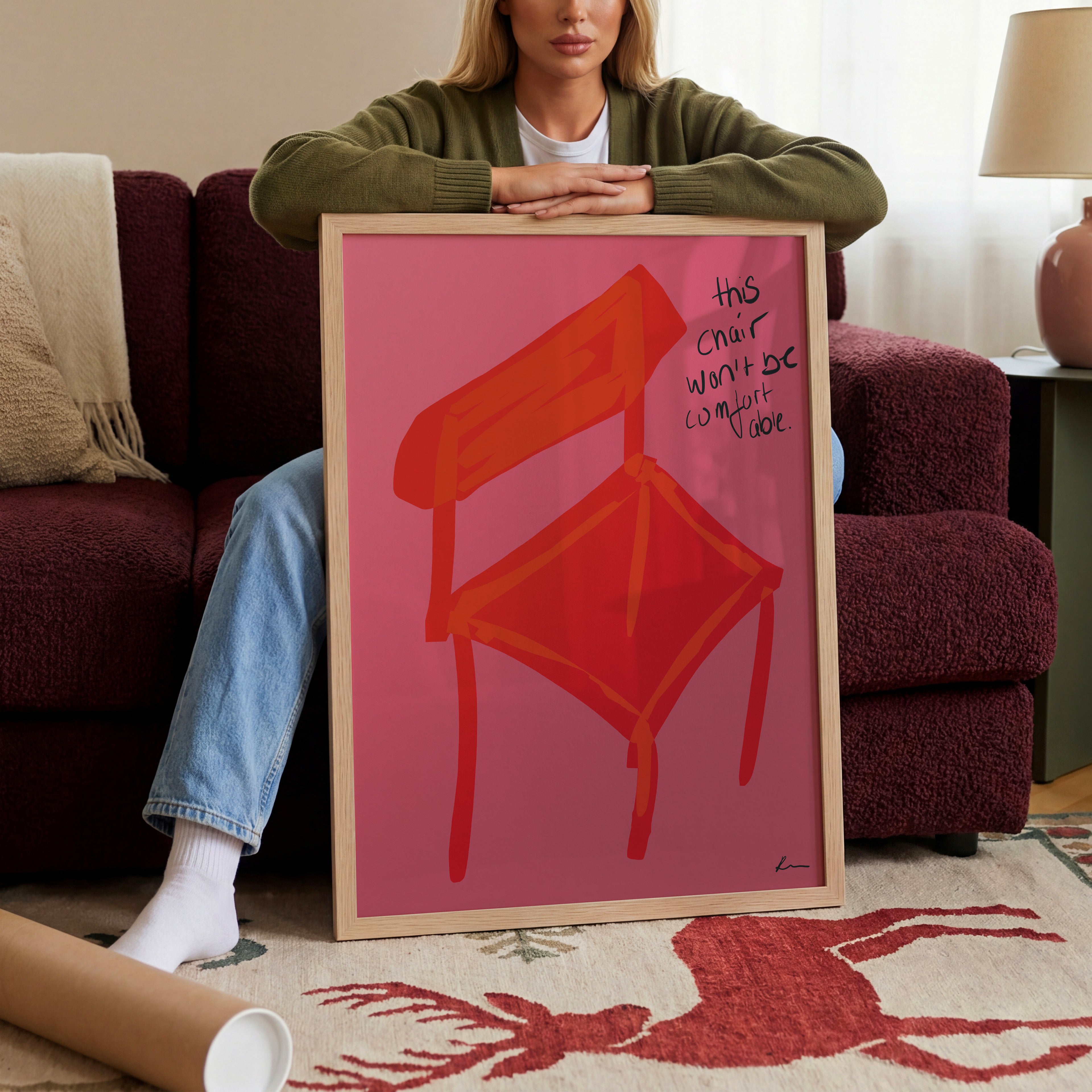RED CHAIR POSTER