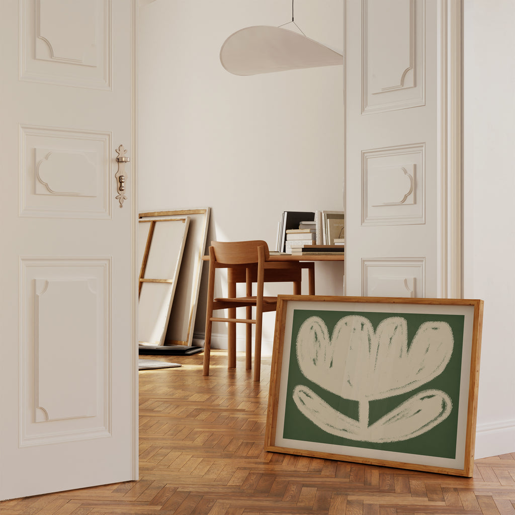 NORDISCHE BLUME POSTER