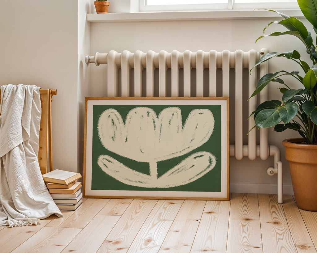 NORDISCHE BLUME POSTER