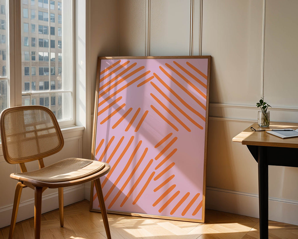 COOL ABSTRACT LINES POSTER