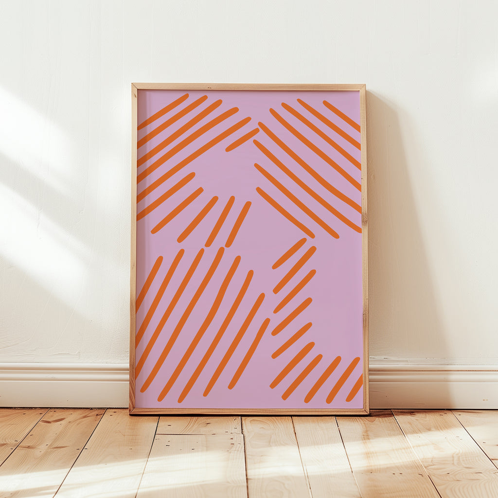 COOL ABSTRACT LINES POSTER
