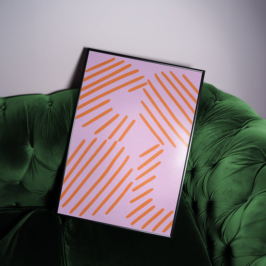 COOL ABSTRACT LINES POSTER