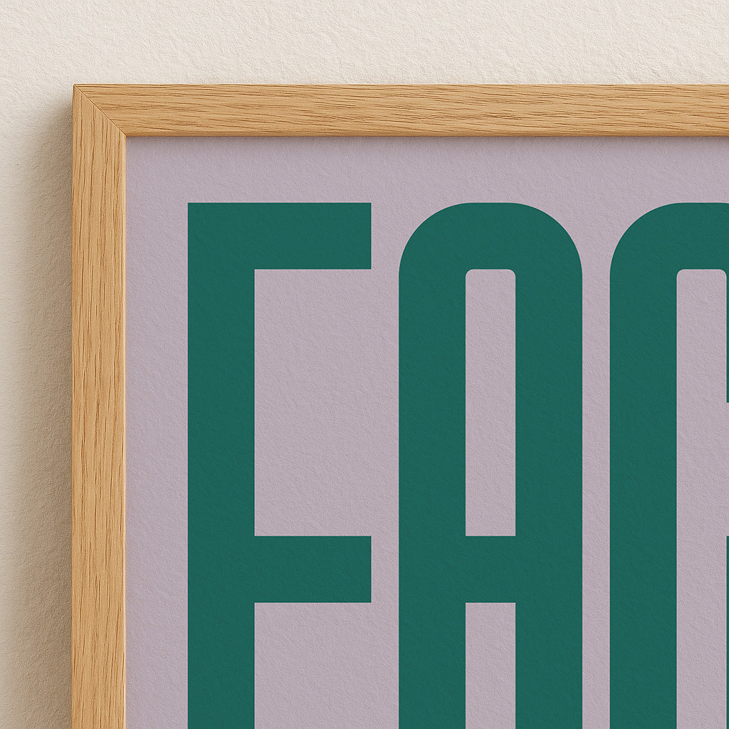 FACK POSTER
