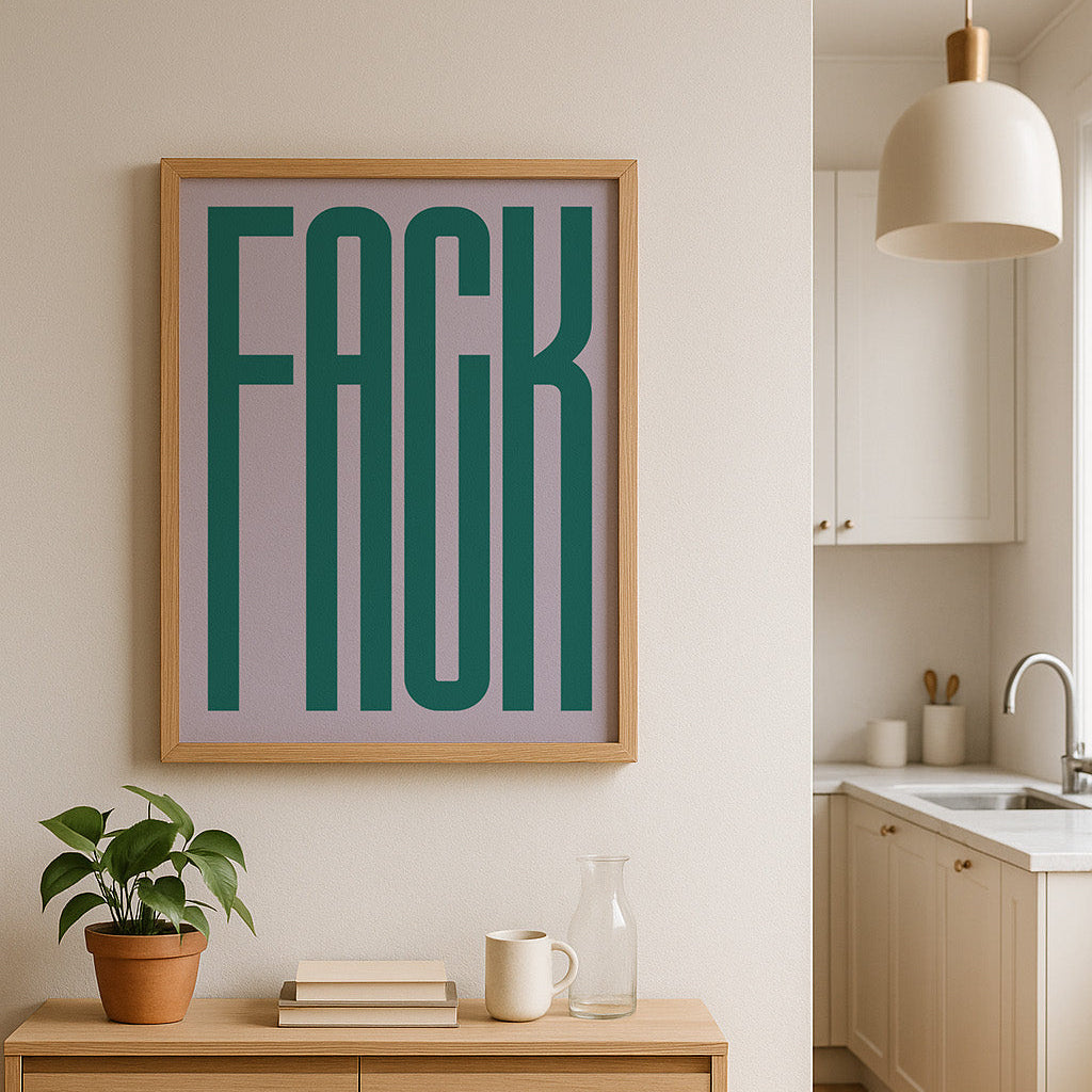 FACK POSTER