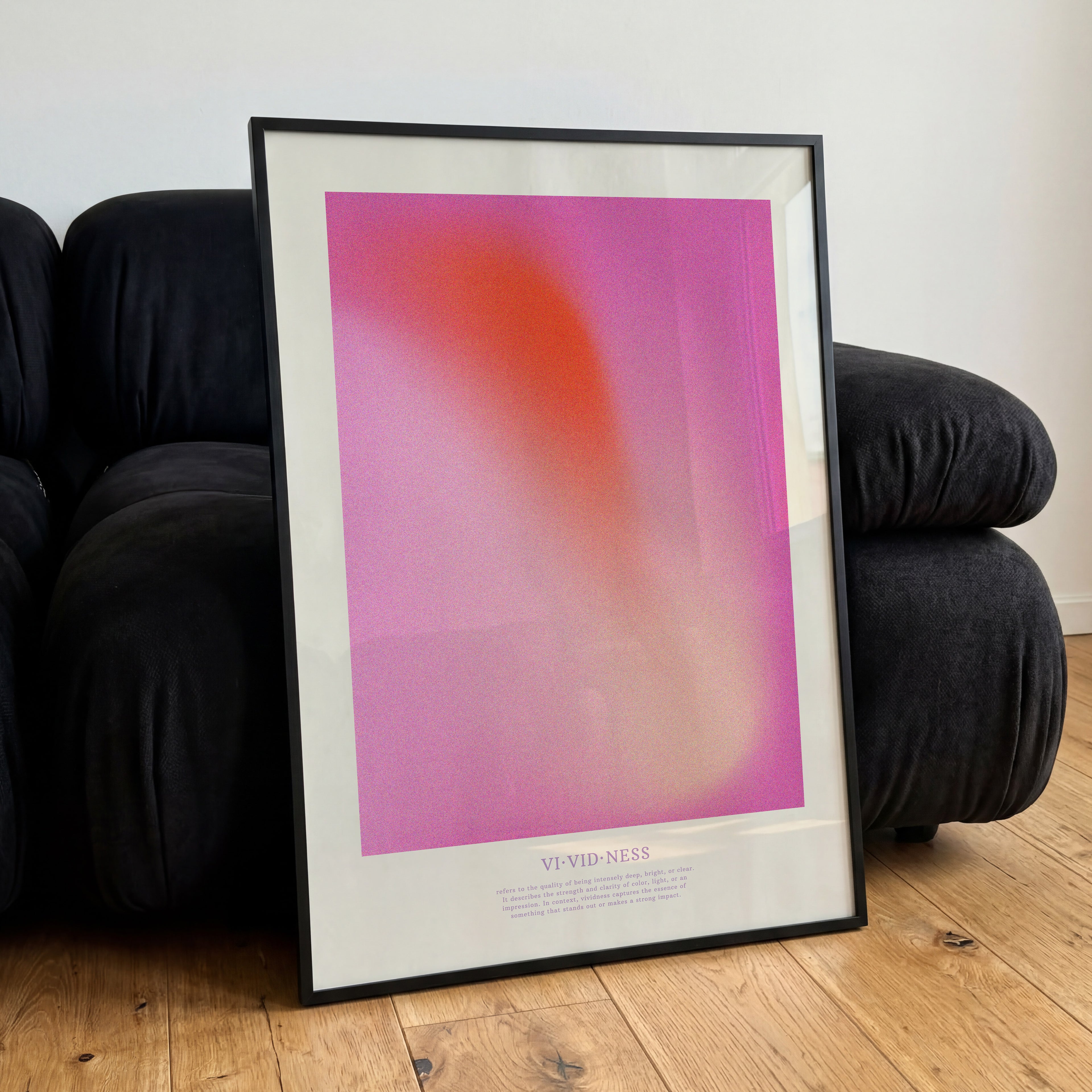 VI-VID-NESS AURA POSTER