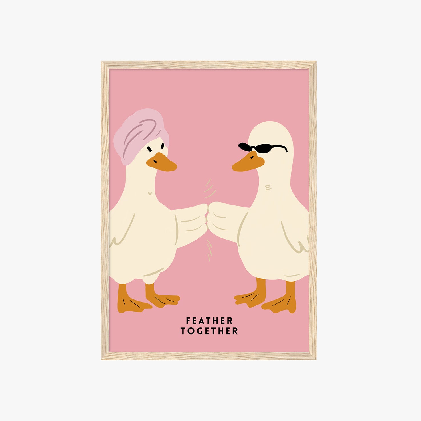 FEATHER TOGETHER POSTER