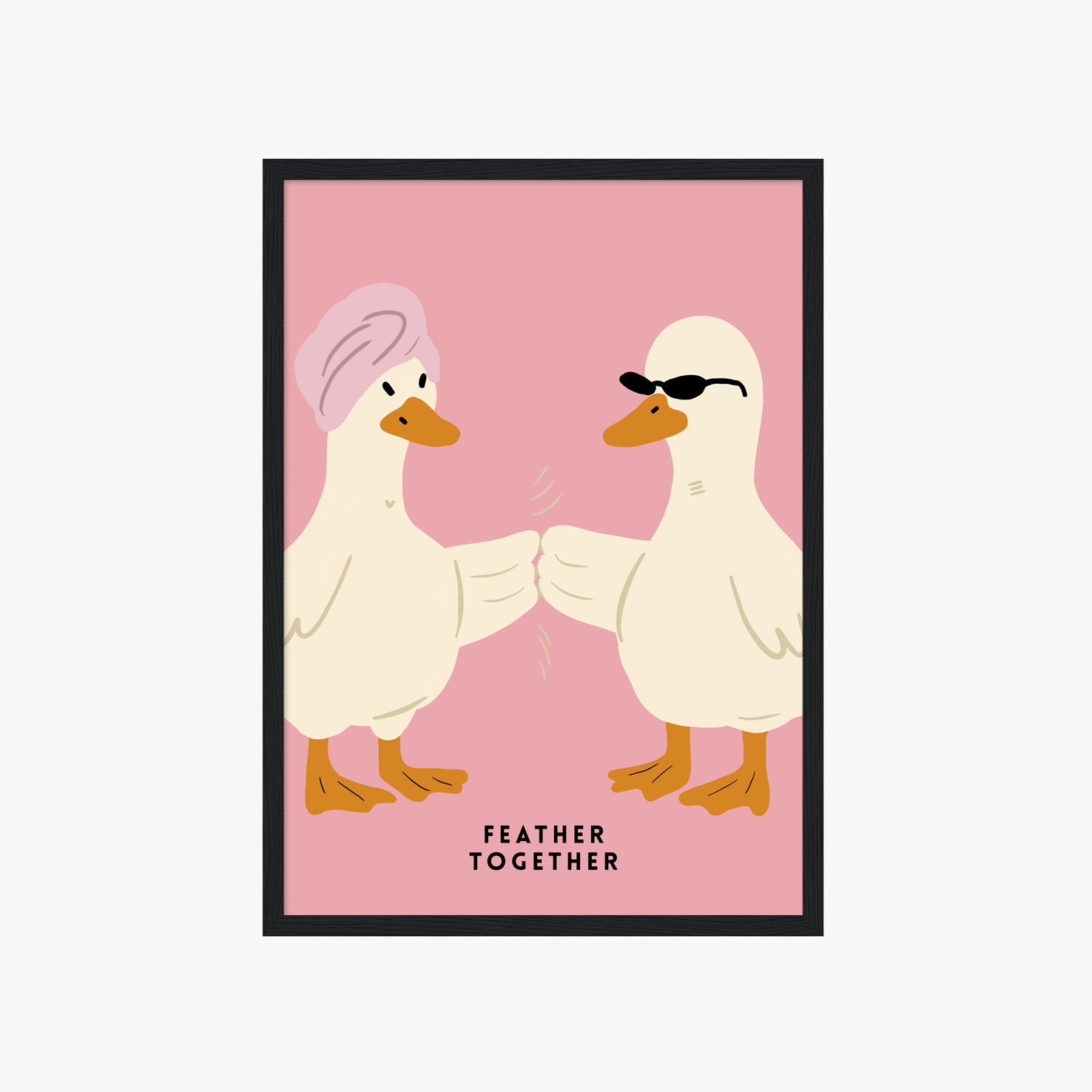 FEATHER TOGETHER POSTER
