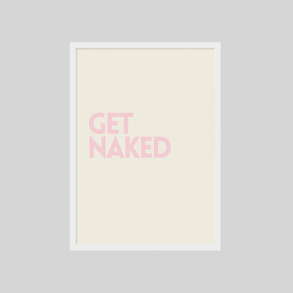 GET NAKED ROSA POSTER