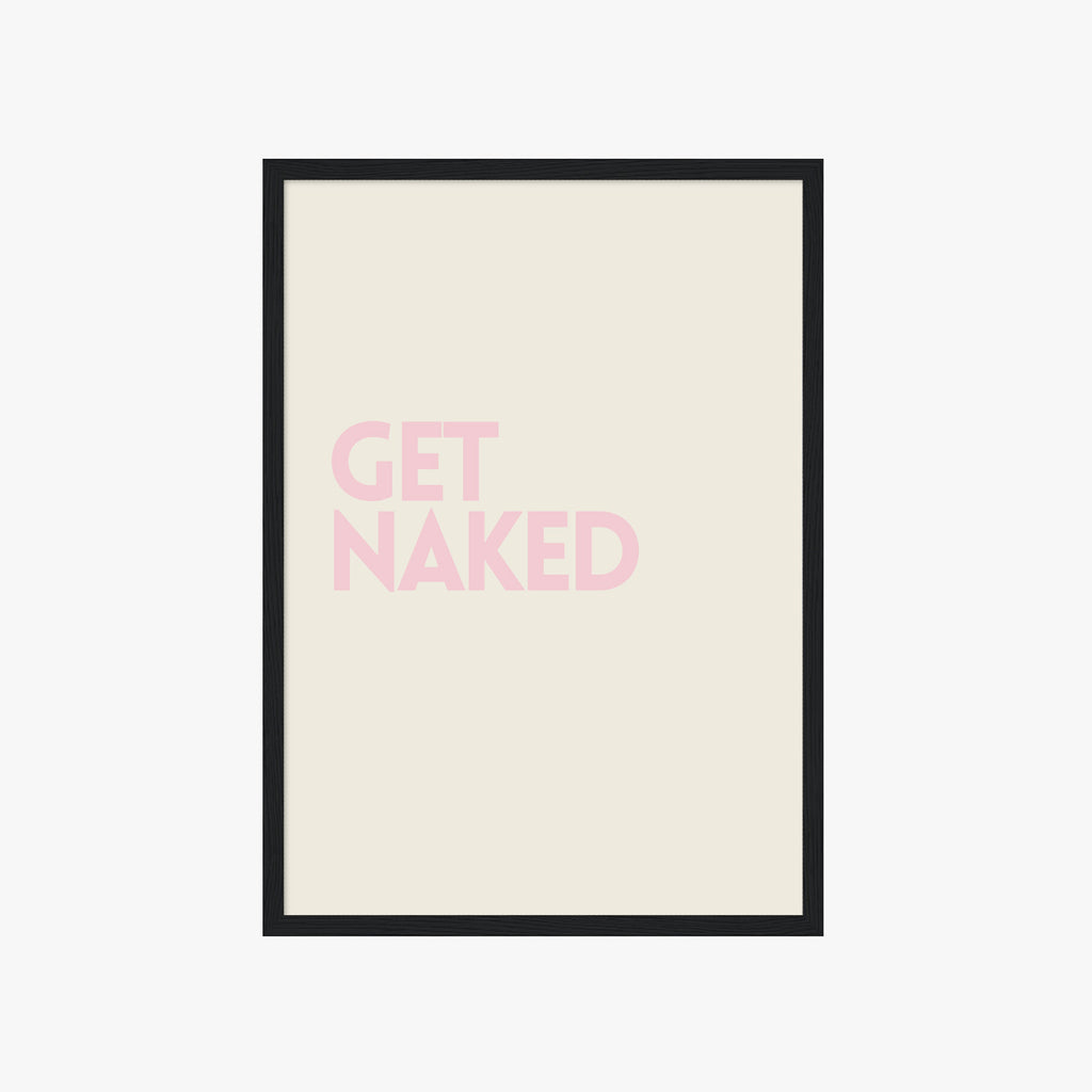 GET NAKED ROSA POSTER