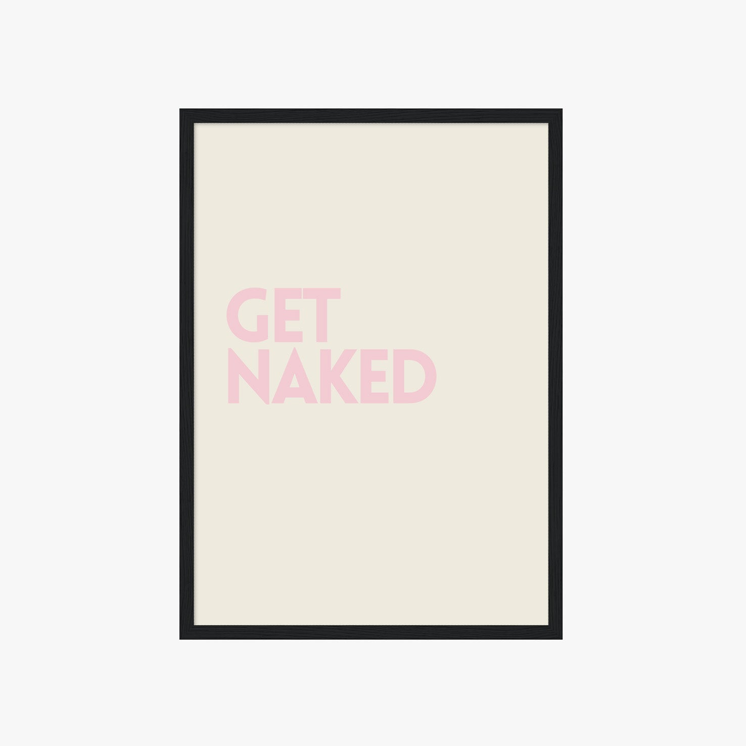GET NAKED ROSA POSTER