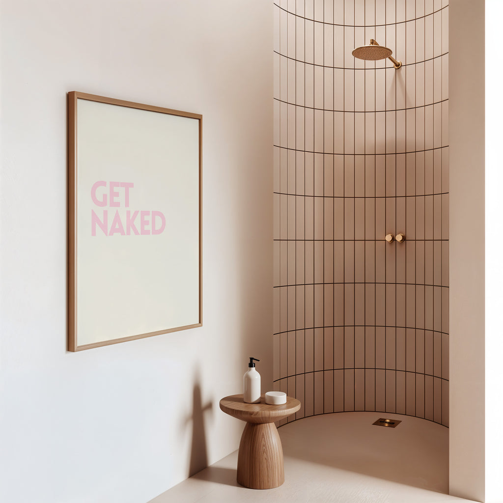 GET NAKED ROSA POSTER