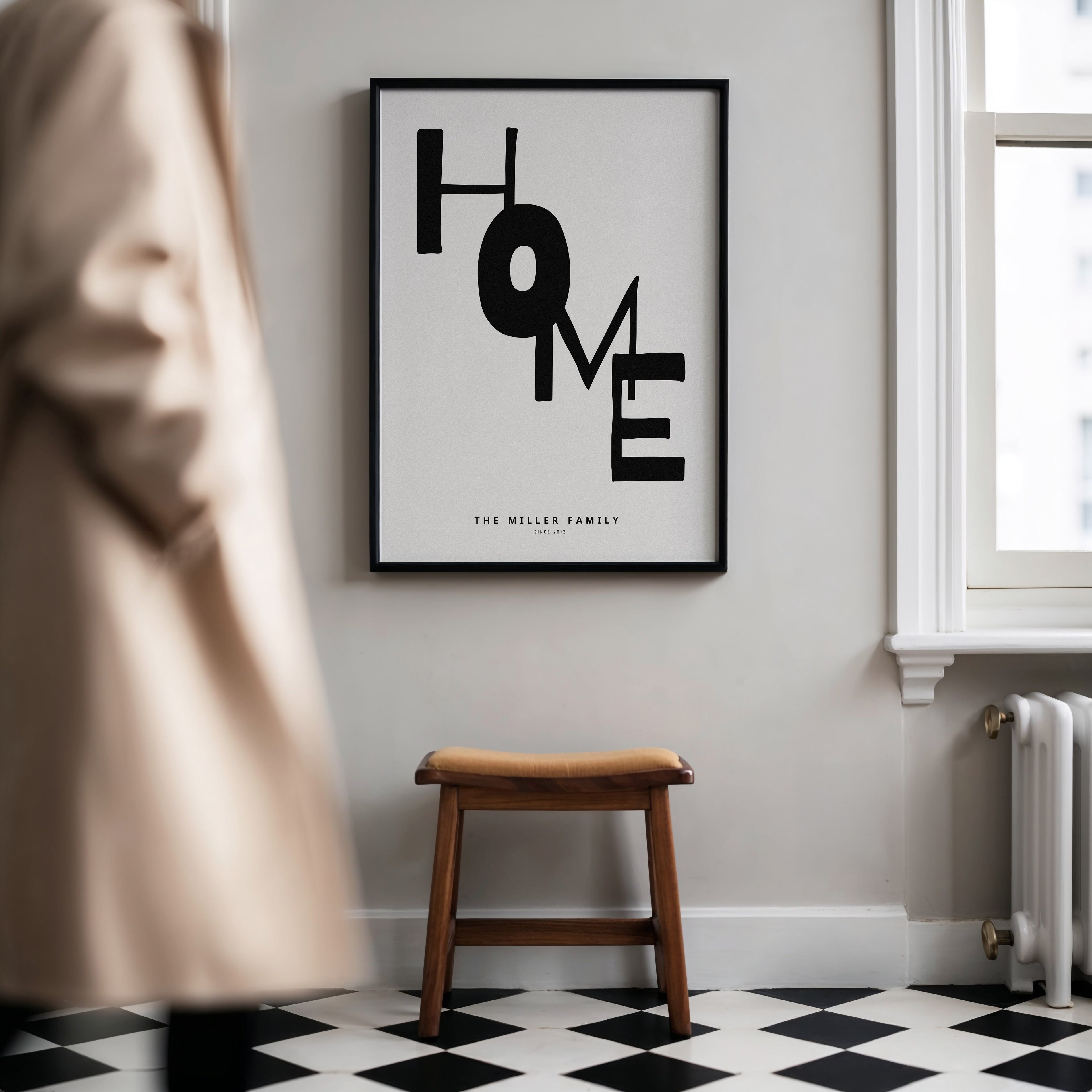 PERSONALISIERTES HOME POSTER