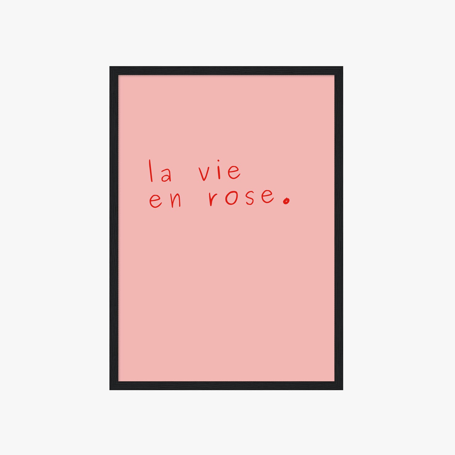 LA VIE EN ROSE POSTER