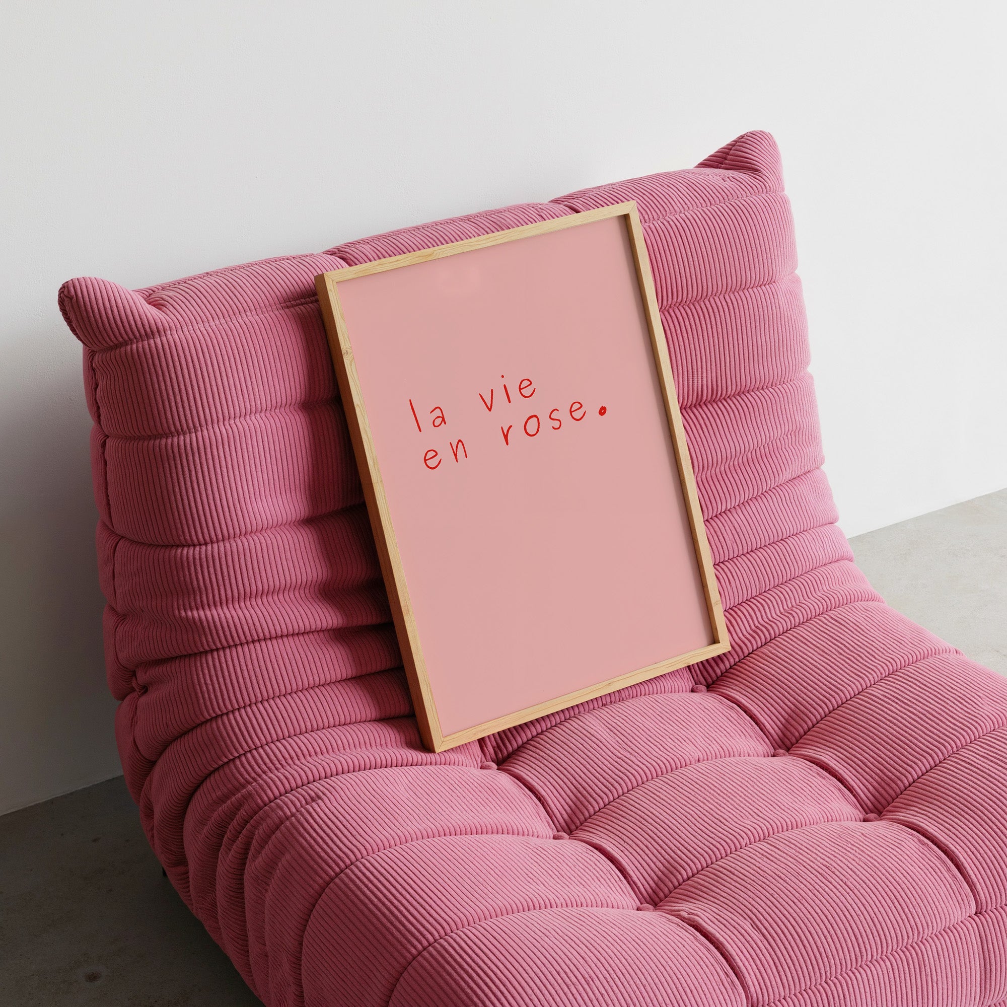 LA VIE EN ROSE POSTER
