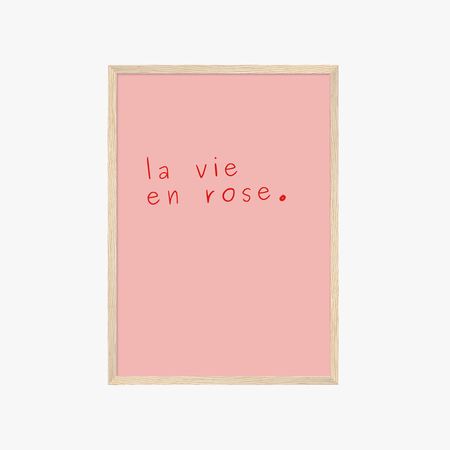 LA VIE EN ROSE POSTER