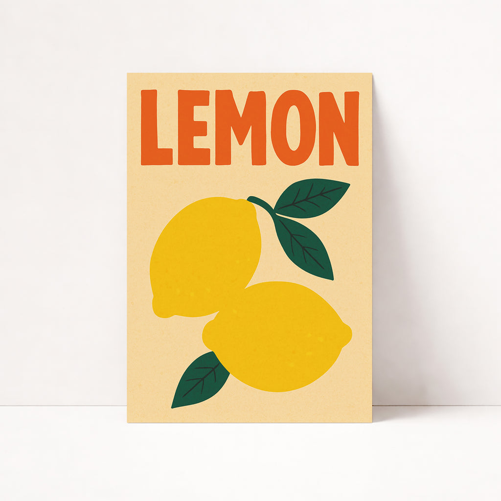 LEMON POSTER