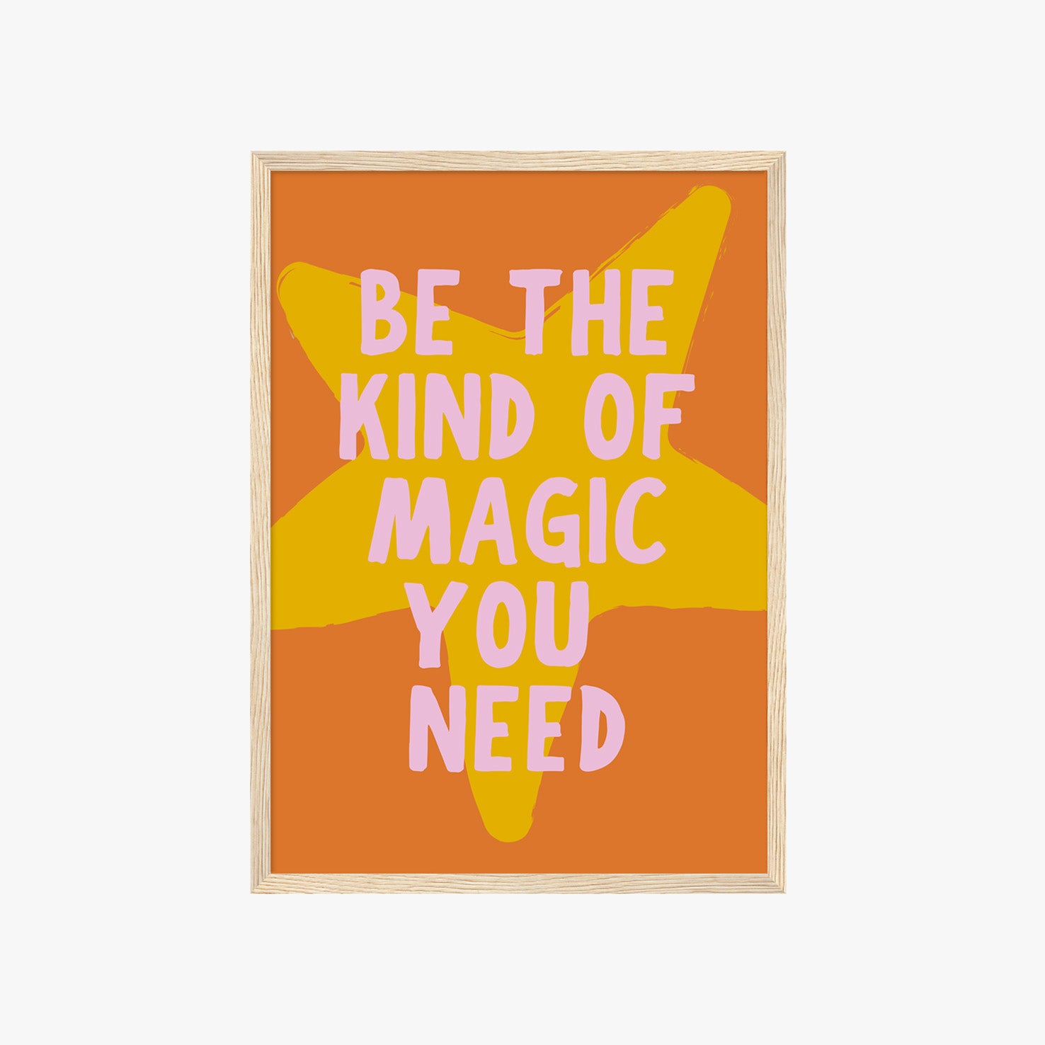 BE THE KIND OF MAGIC YOU NEED POSTER
