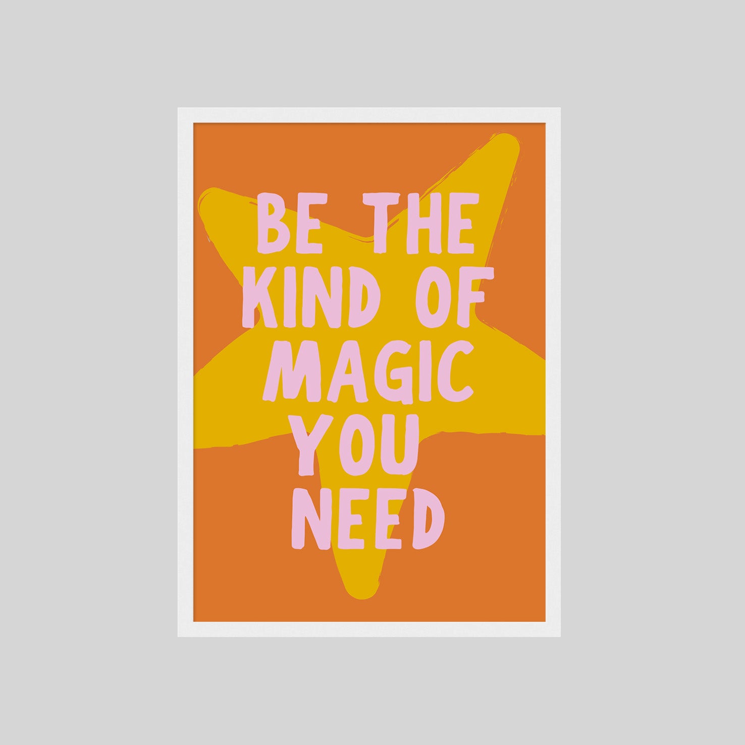 BE THE KIND OF MAGIC YOU NEED POSTER