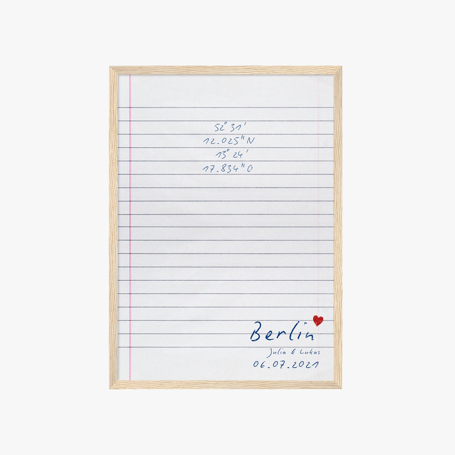 PERSONALISIERTES YOUR SPECIAL PLACE POSTER