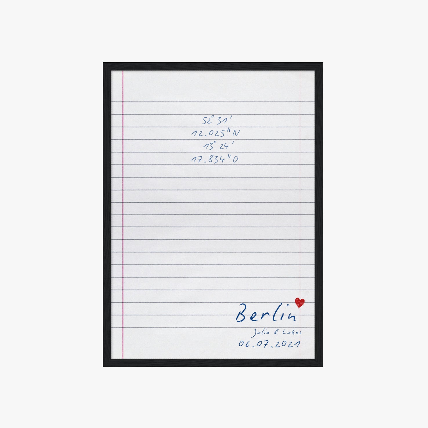 PERSONALISIERTES YOUR SPECIAL PLACE POSTER