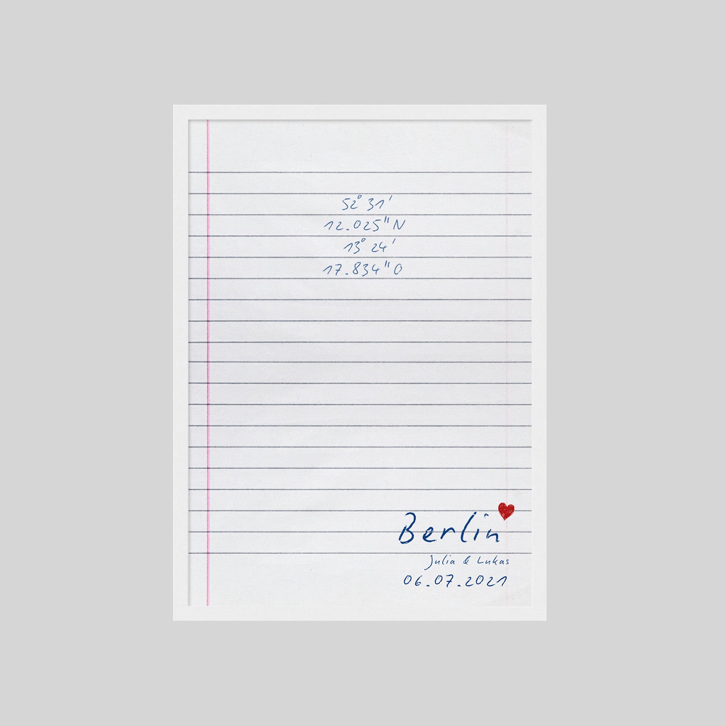 PERSONALISIERTES YOUR SPECIAL PLACE POSTER