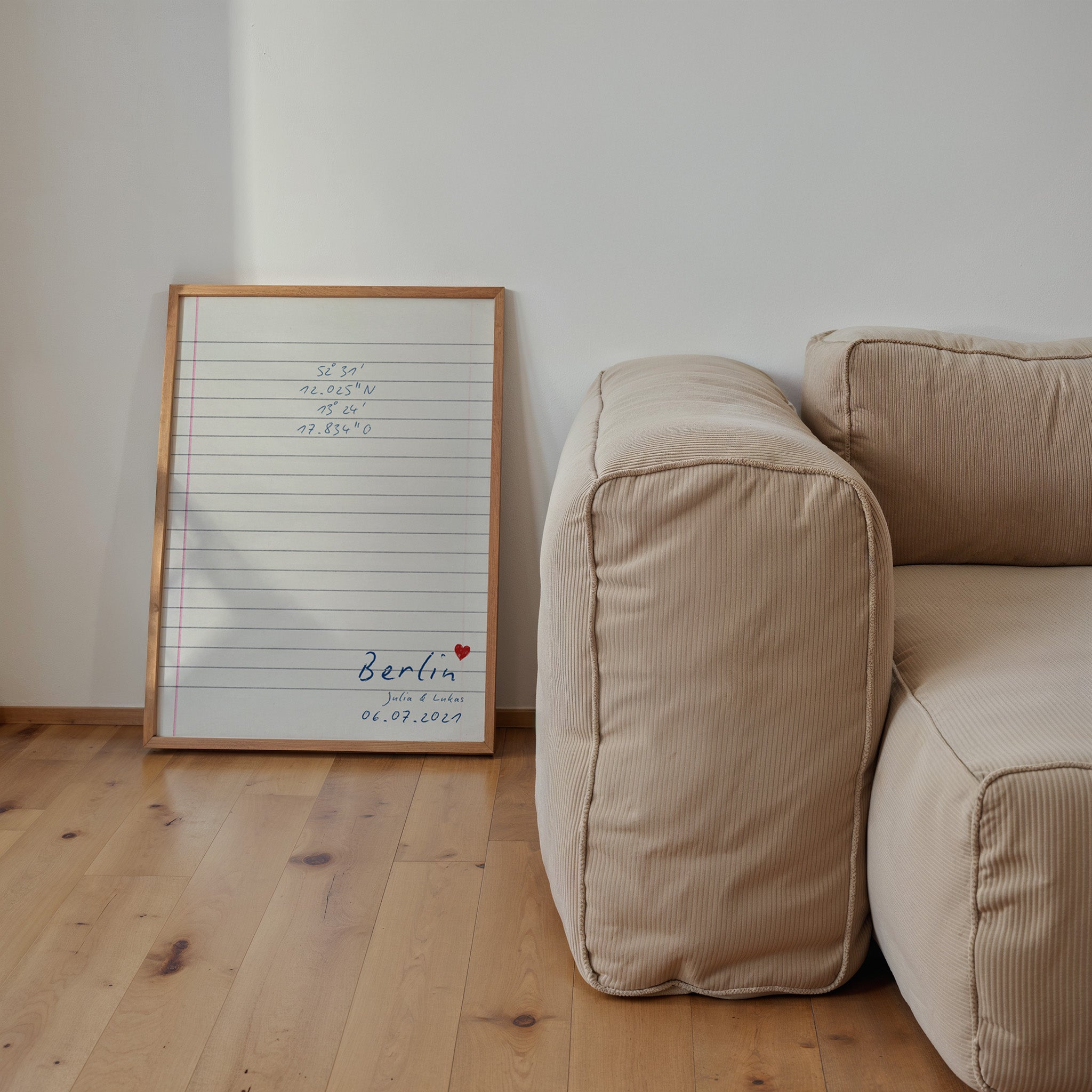 PERSONALISIERTES YOUR SPECIAL PLACE POSTER
