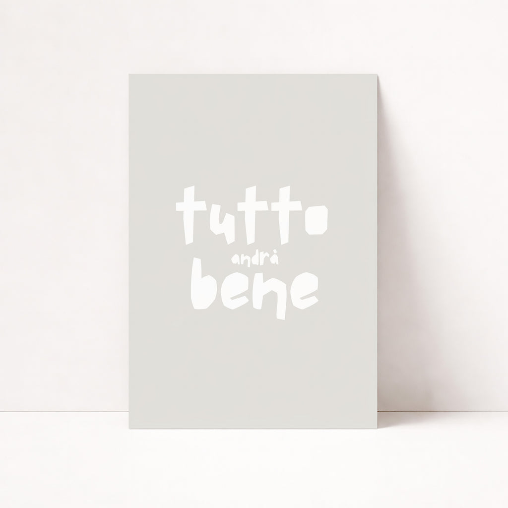 TUTTO ANDRÀ BENE POSTER