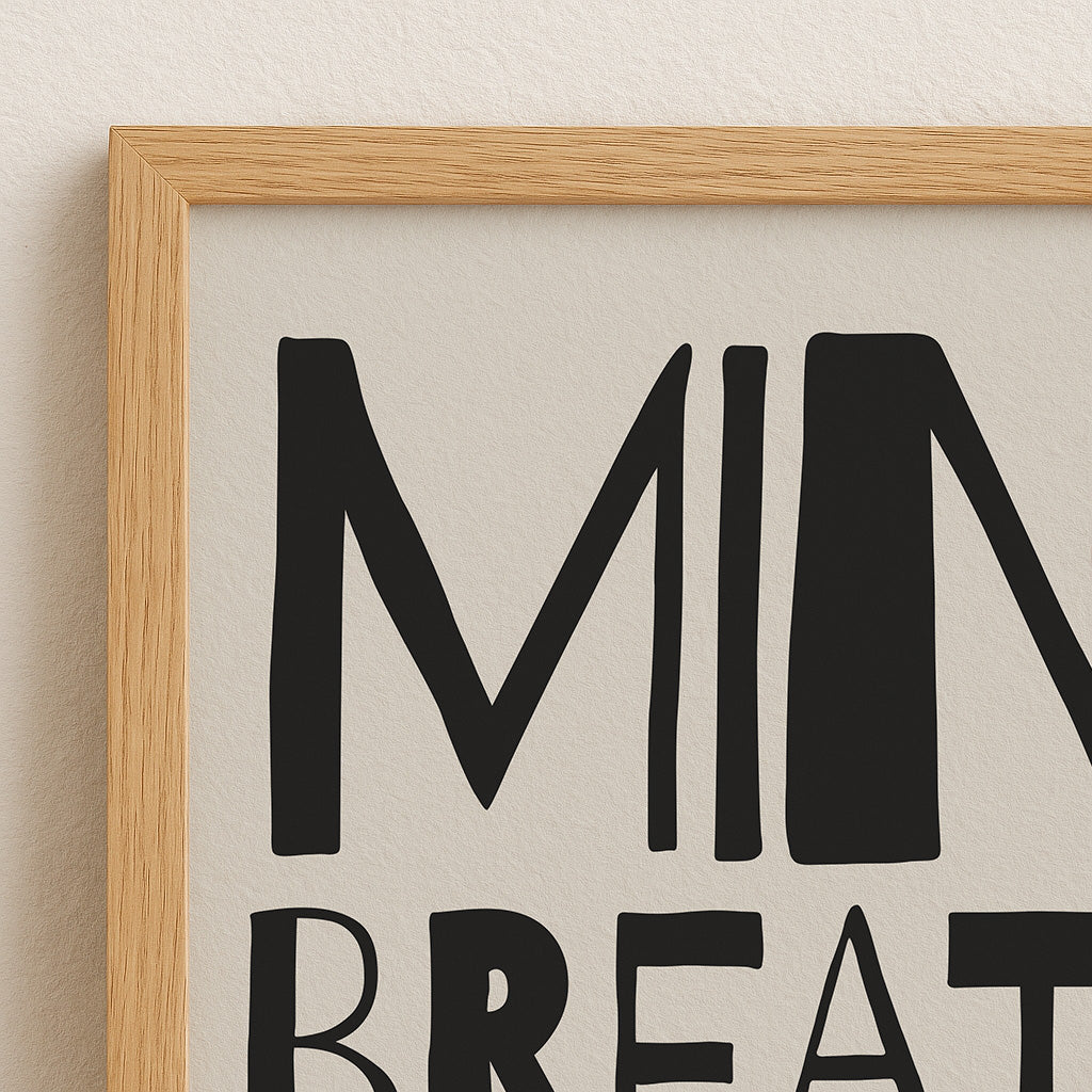 MIND BREATHE POSTER