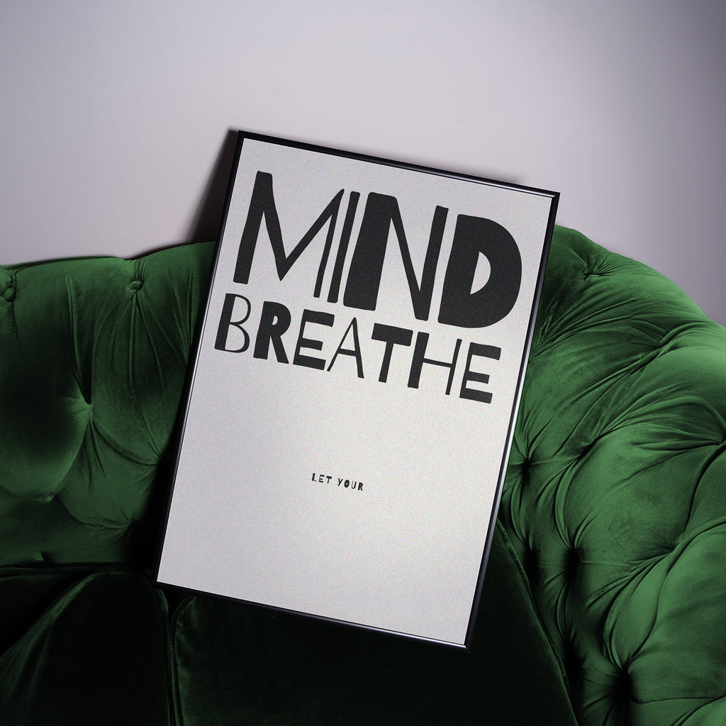 MIND BREATHE POSTER