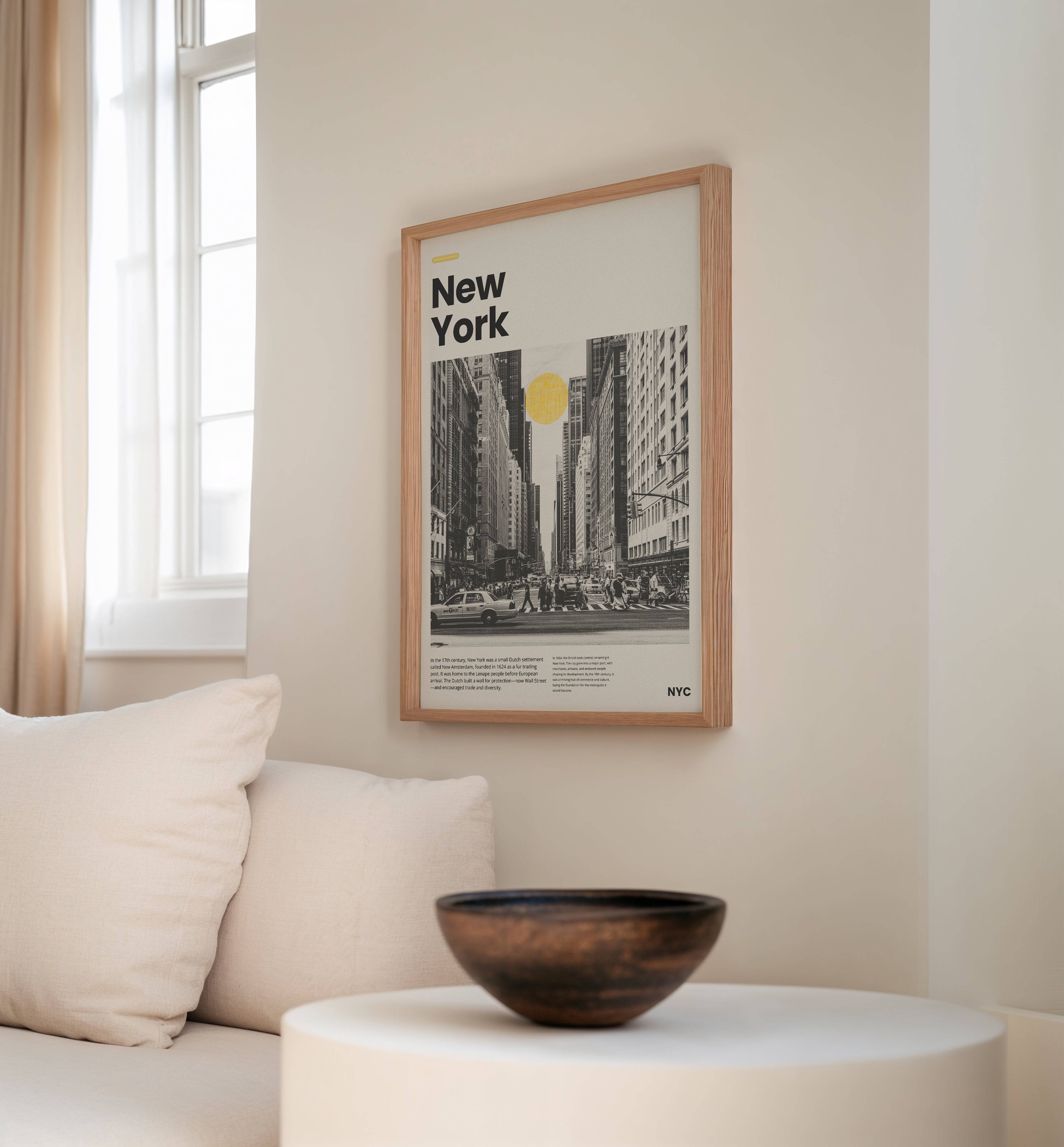 NEW YORK STREET POSTER