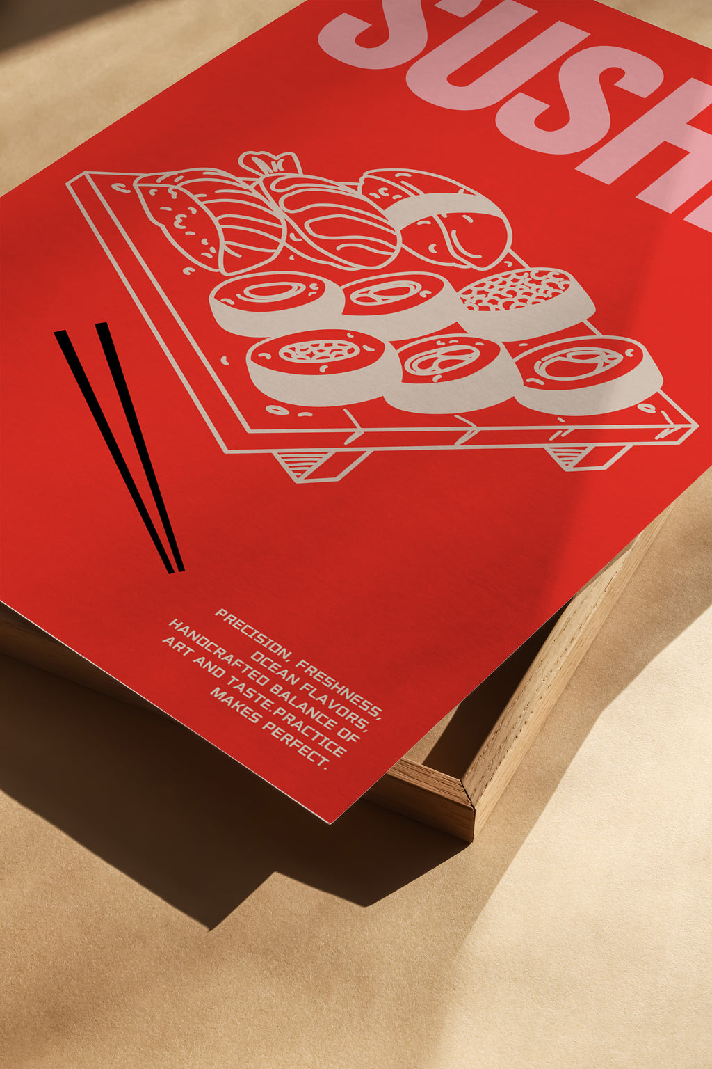 SUSHI 寿司  POSTER