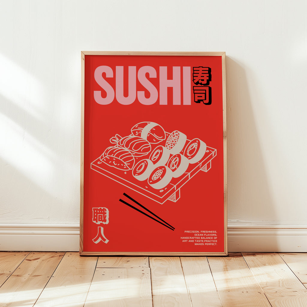 SUSHI 寿司  POSTER