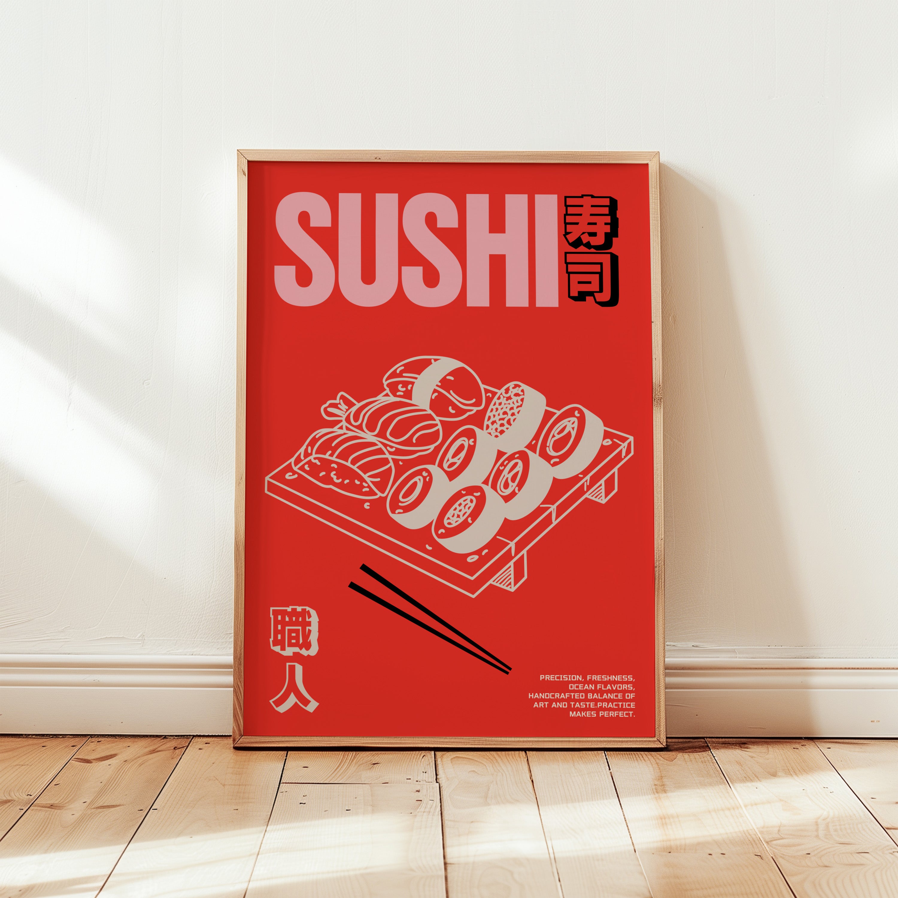SUSHI 寿司  POSTER