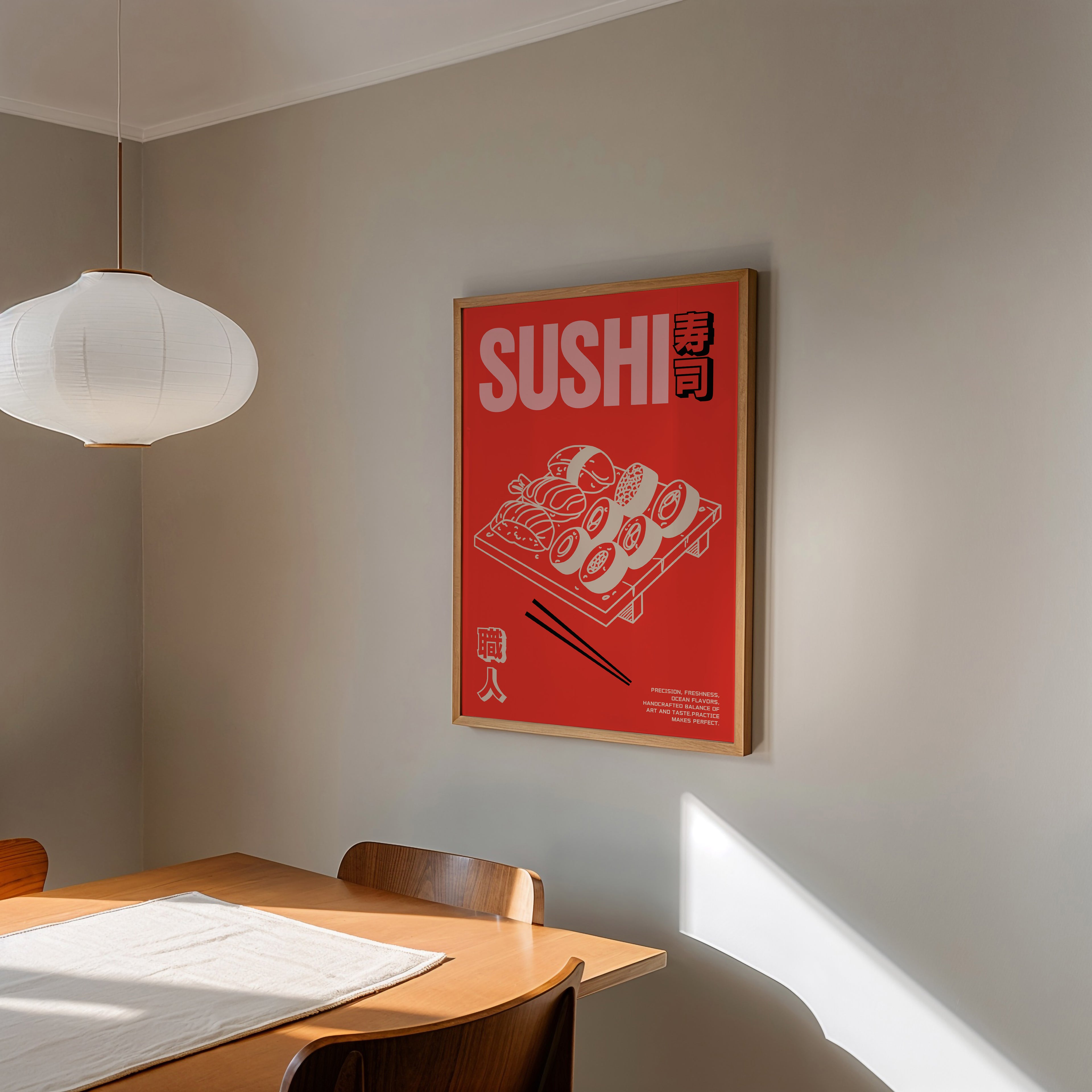 SUSHI 寿司  POSTER