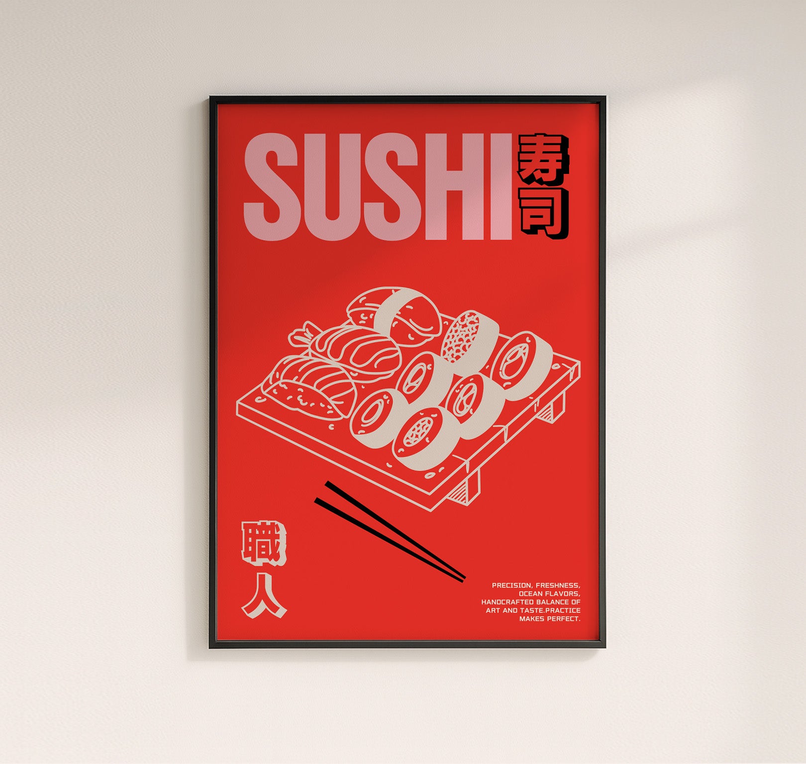 SUSHI 寿司  POSTER